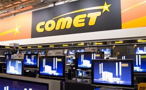 Comet falls into administration
