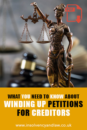 winding up petitions for creditors